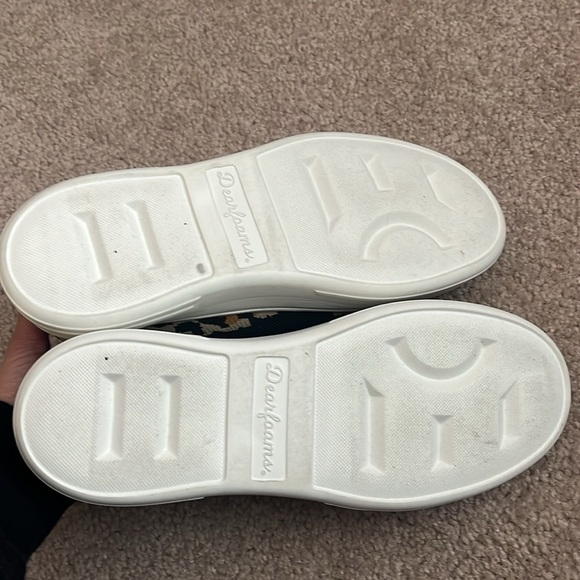 “DearFoams- Animal Print Slip On Sneakers size 6” - Picture 3 of 6